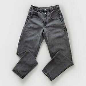Guess Georges Marciano Vintage 90s Acid Wash Black Jeans Size 30 Made in USA